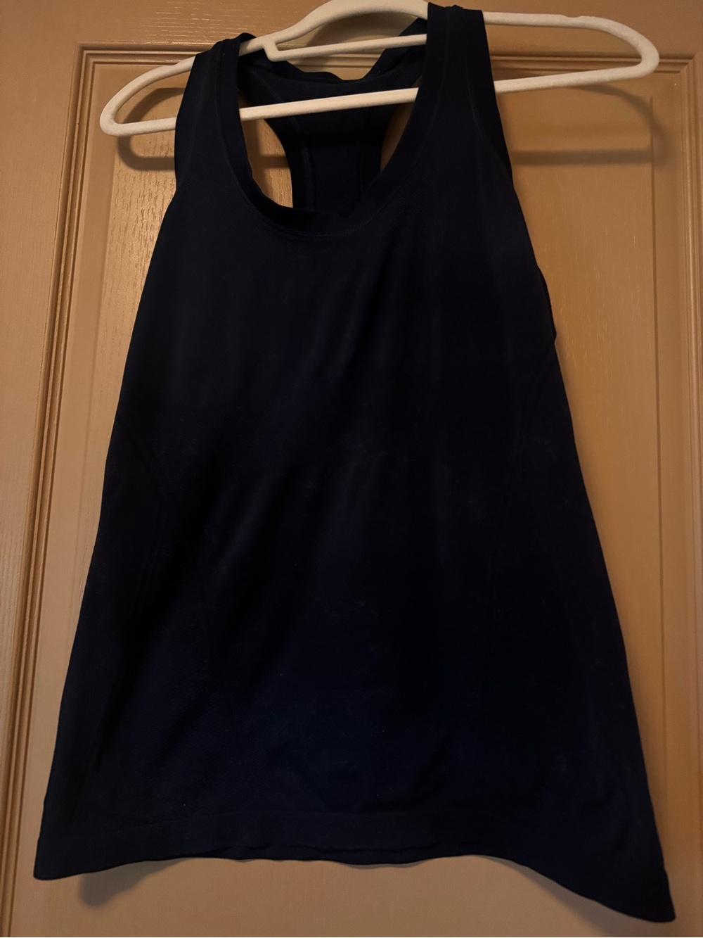 Women's Navy Racerback Tank Top